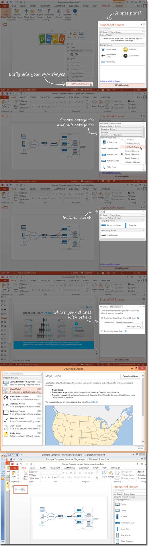 Make better PowerPoint presentations with the new ShapeChef