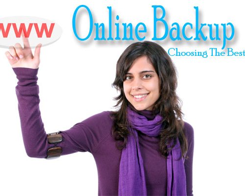 Online Backup: Choosing The Best Sites